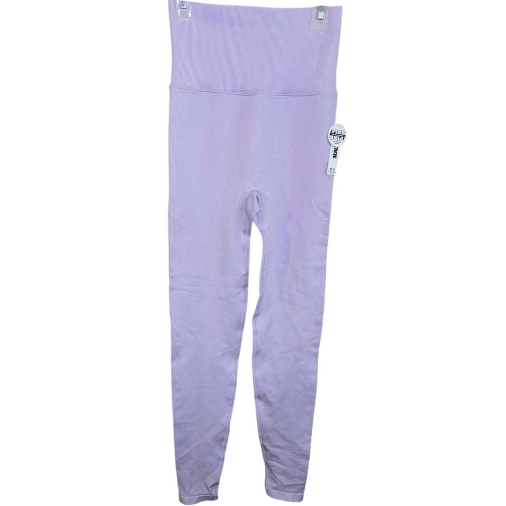 Victoria’s Secret Pink women’s purple soft seamless foldover leggings NWT (XS)